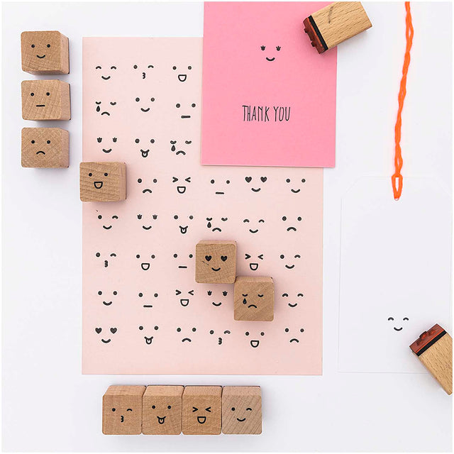 Faces Stamp Set