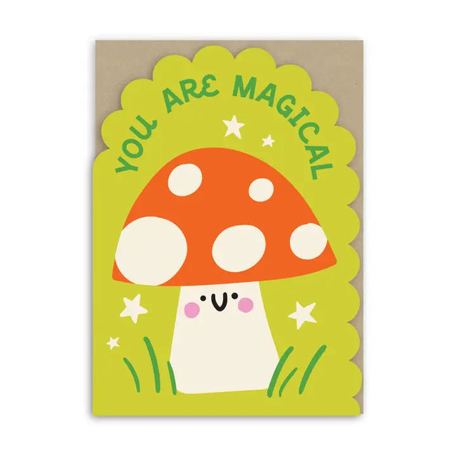 Magical Mushroom Card