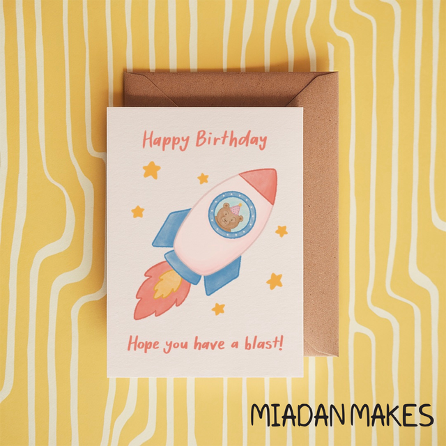 Have A Blast Birthday Card