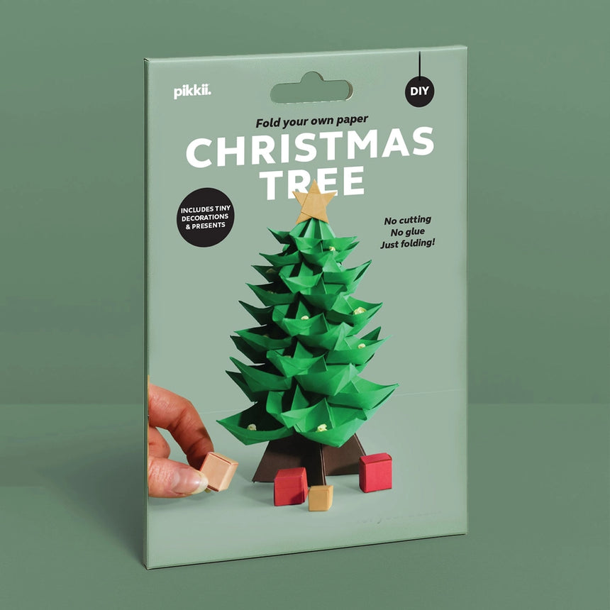 Fold Your Own Christmas Tree