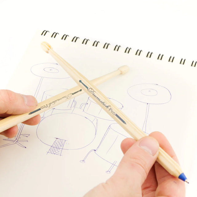 Blue Drumstick Pens