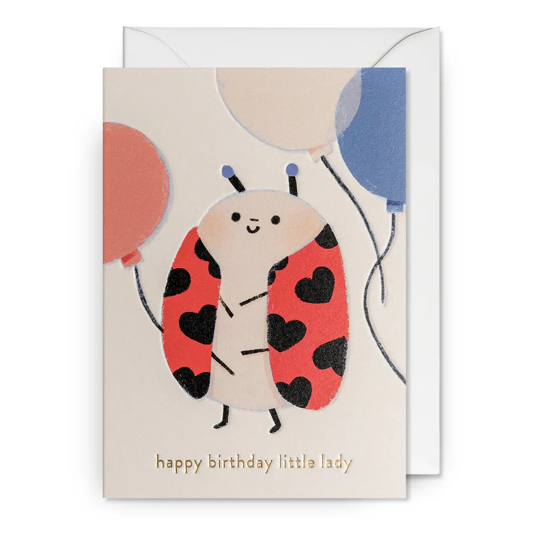 Happy Birthday Little Lady Card