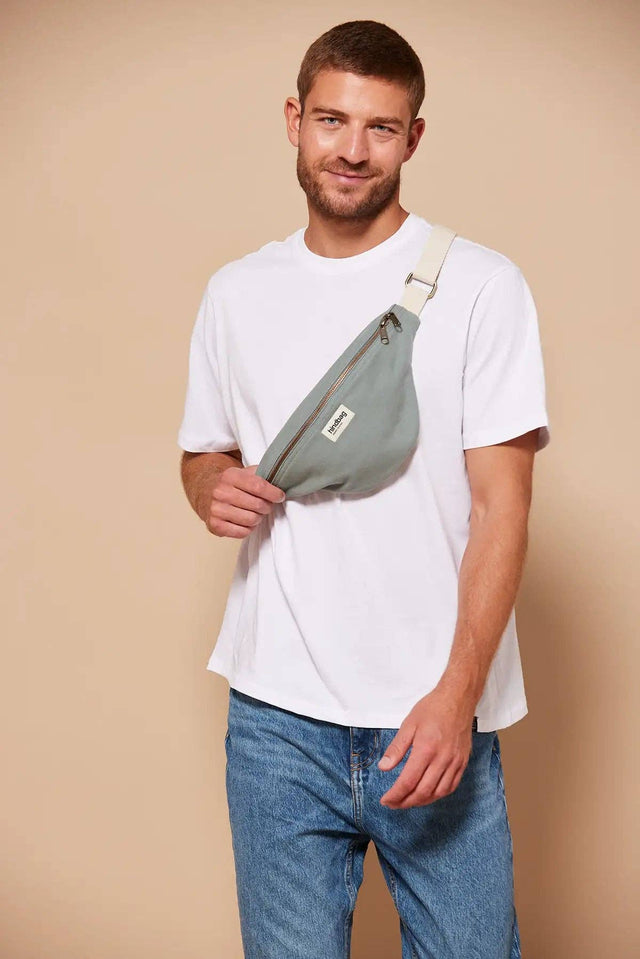 Olivia Cross Body Bag: Sage Green