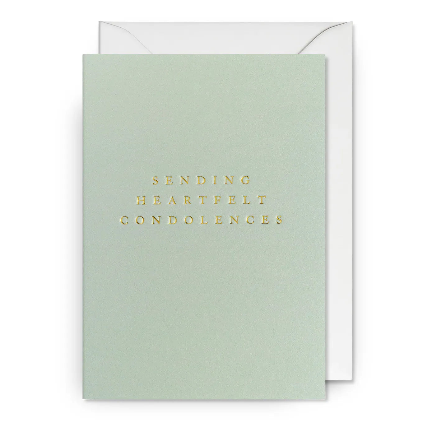 Heartfelt Condolences Card