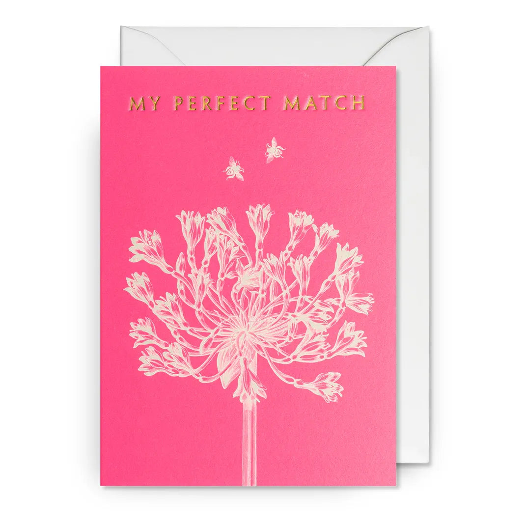 My Perfect Match Floral Card