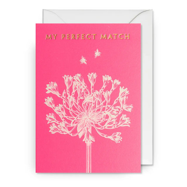 My Perfect Match Floral Card