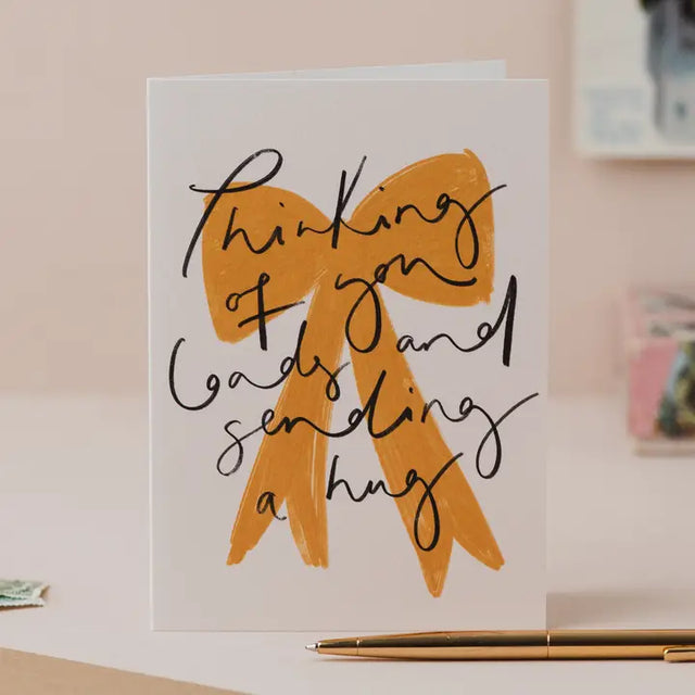 Thinking & Sending A Hug Card