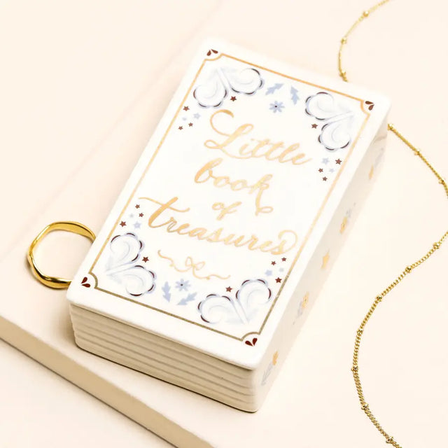 Little Book of Treasures Trinket Box