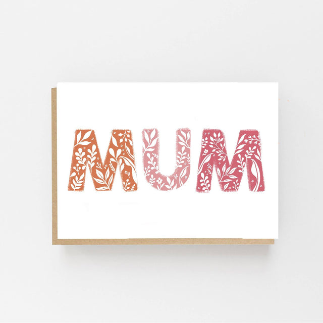 Mum Foliage Card