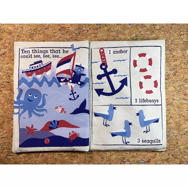 Nursery Times Crinkly Newspaper - Sailor Went To Sea