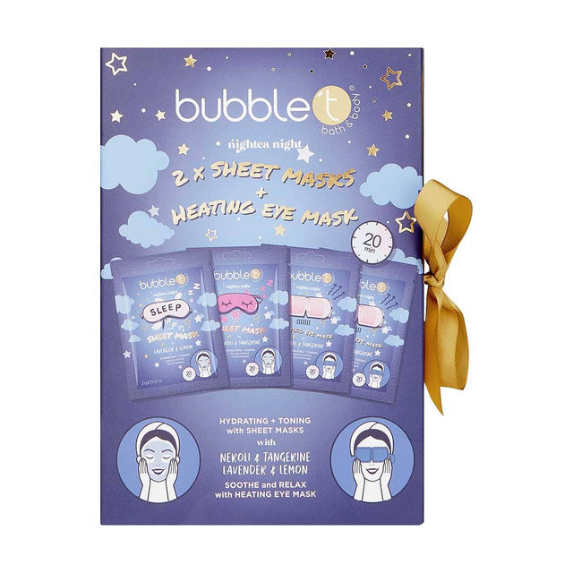 Nightea Night Masking Gift Set: Heated Masks & Sheet Masks