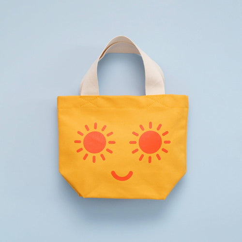 Yellow Little Sunshine Eyes Bag