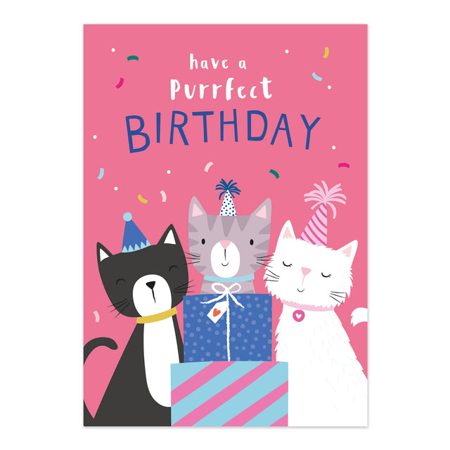 Party Cats Birthday Card