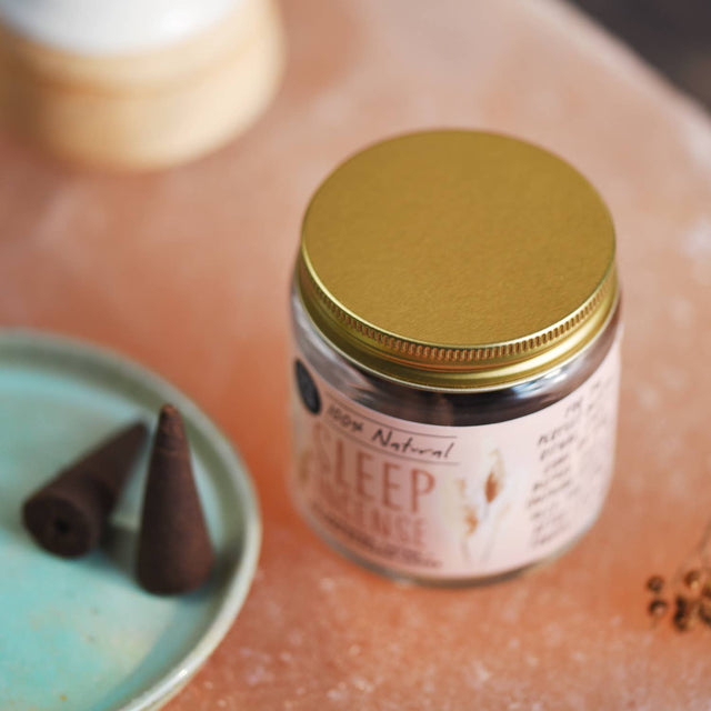 Sleep Incense Jar of Incense Cones