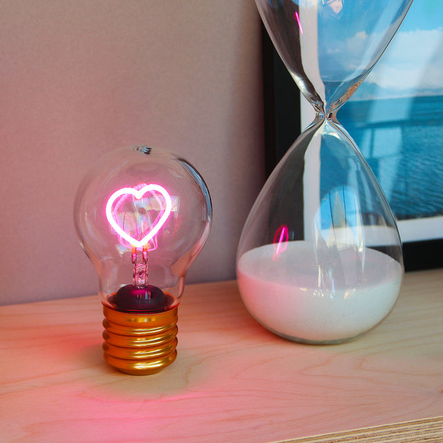 Heart Cordless Lightbulb