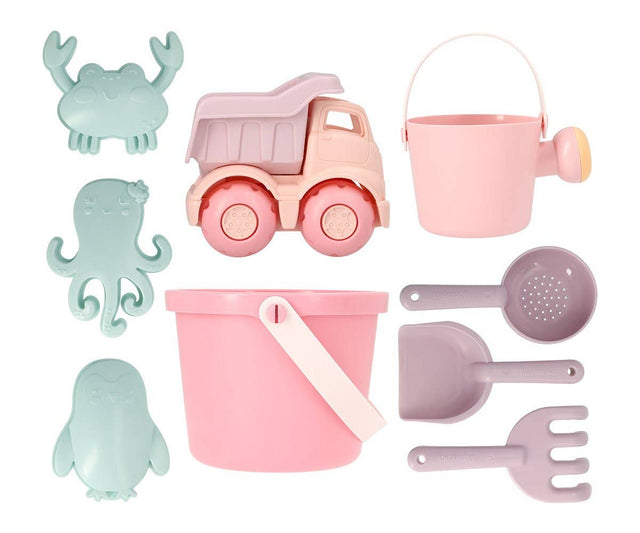 Pink Beach Toy Set