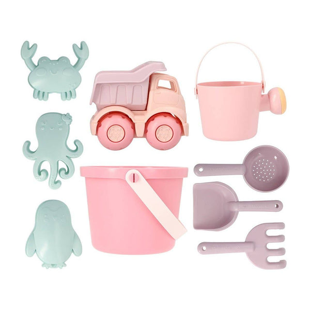 Pink Beach Toy Set
