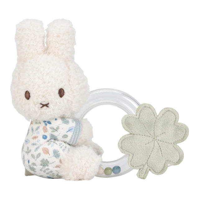 Miffy Lucky Leaves Rattle Ring