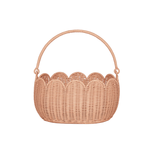 Seashell Pink Petal Basket