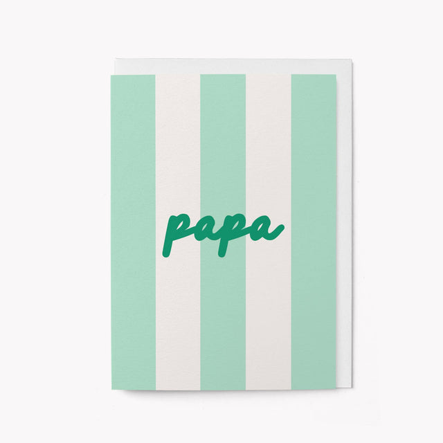 Papa Stripe Card