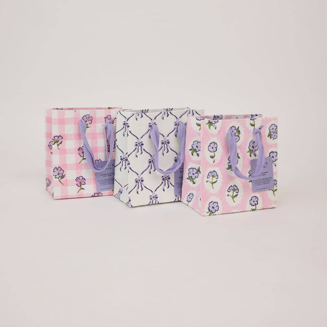 Small Violet Meringue Gift Bags