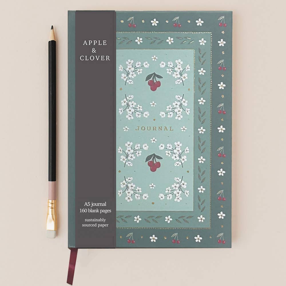 Hard Cover Cherry Journal