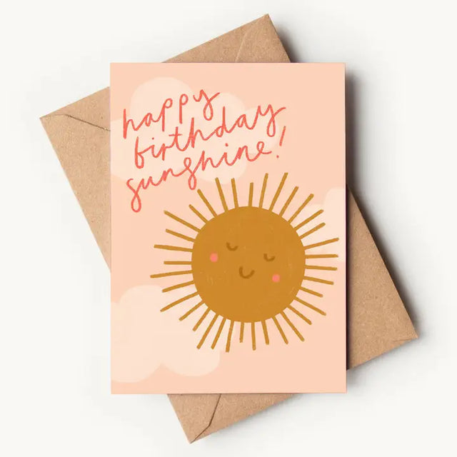 Birthday Sunshine Card