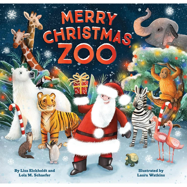 Merry Christmas Zoo Book