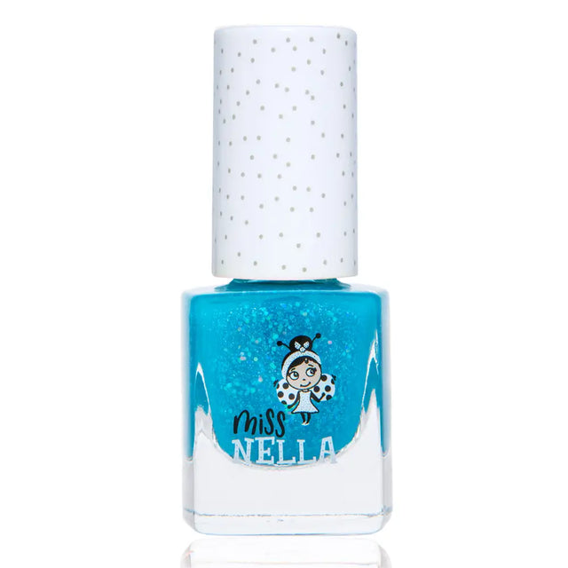 Under The Sea Sparkly Blue Kids Nail Polish