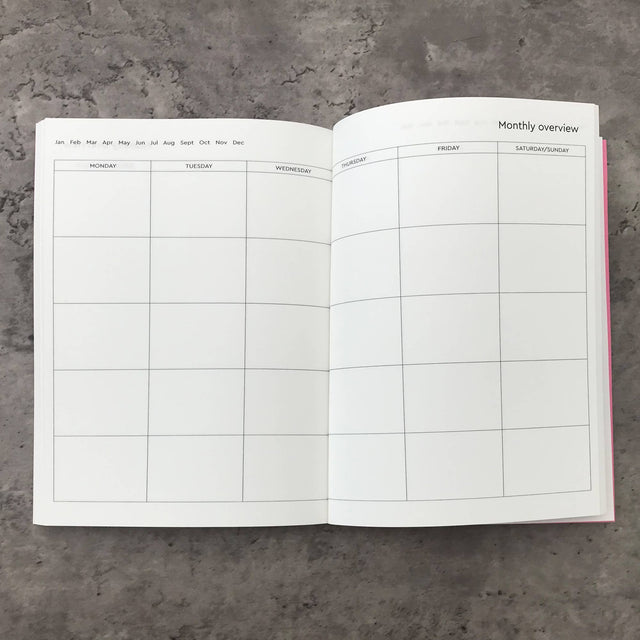 Pink Stripe 2024 Planner