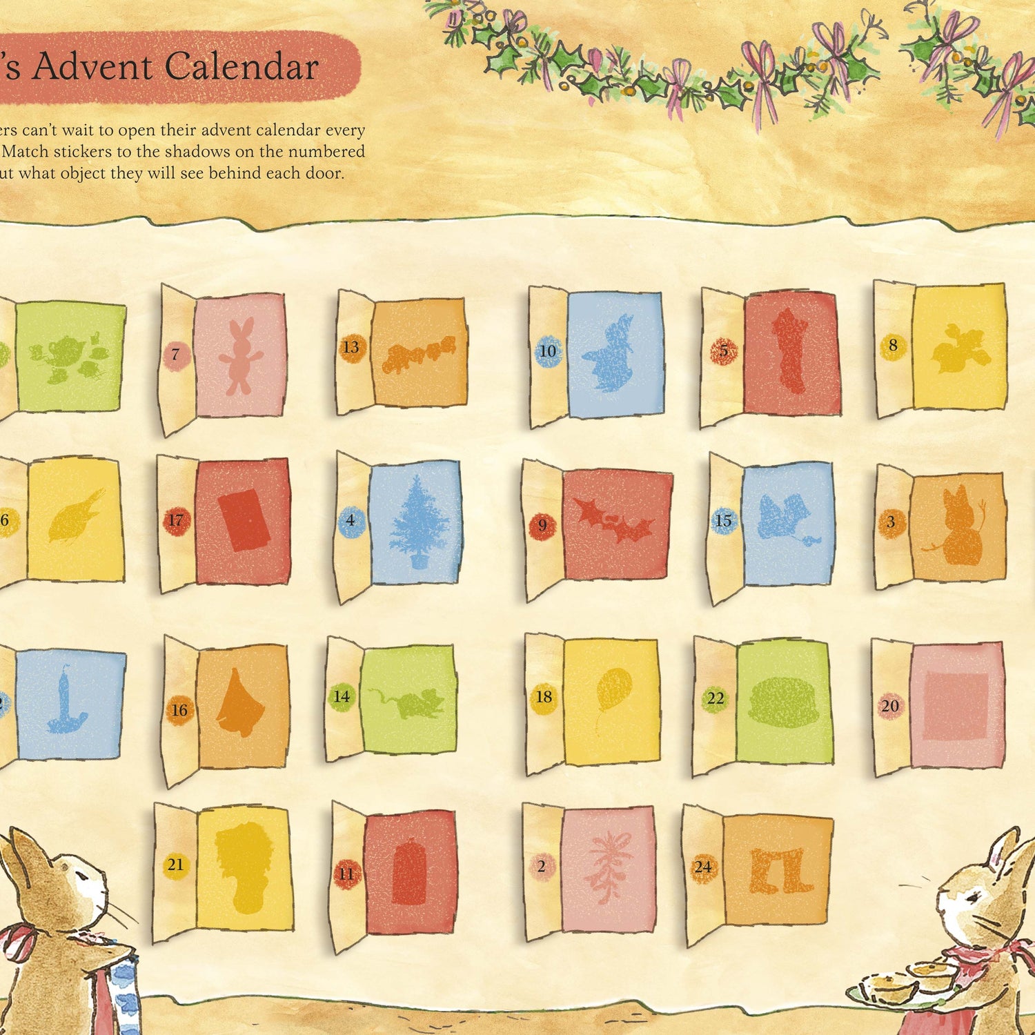 Peter Rabbit Christmas Sticker Fun Activity Book