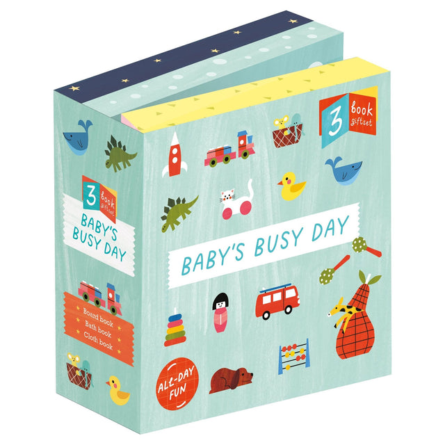 Babys Busy Day Set Of Three Books