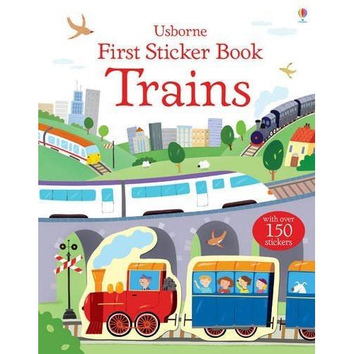 First Sticker Book: Trains