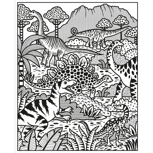 Dinosaurs Magic Painting Book