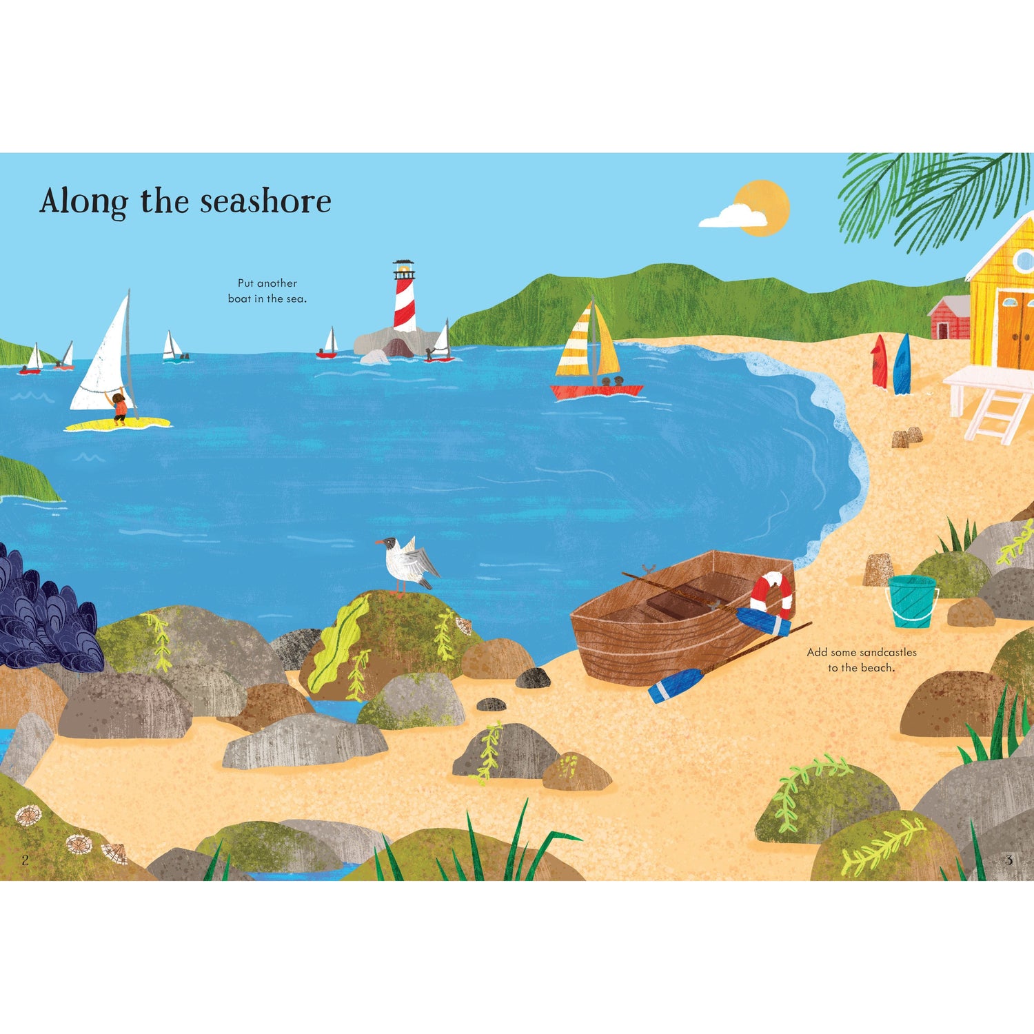 Little First Stickers: Seashore