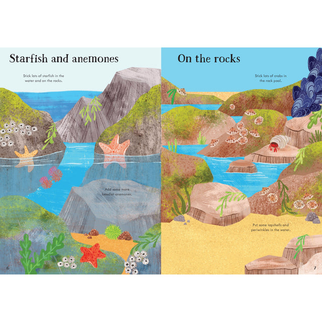 Little First Stickers: Seashore