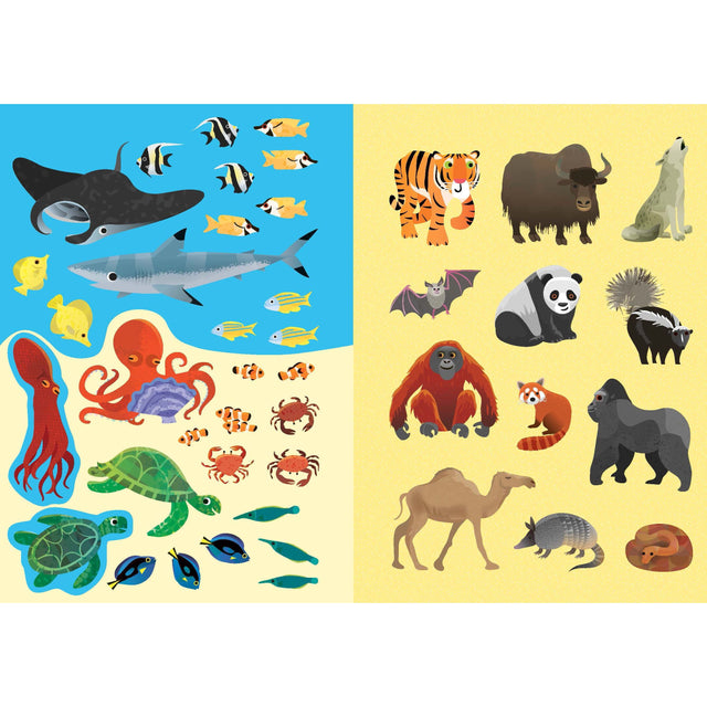 Little First Stickers: Animals