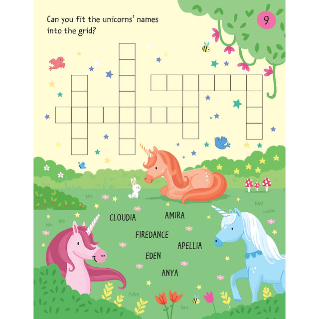 Unicorn Puzzle Pad