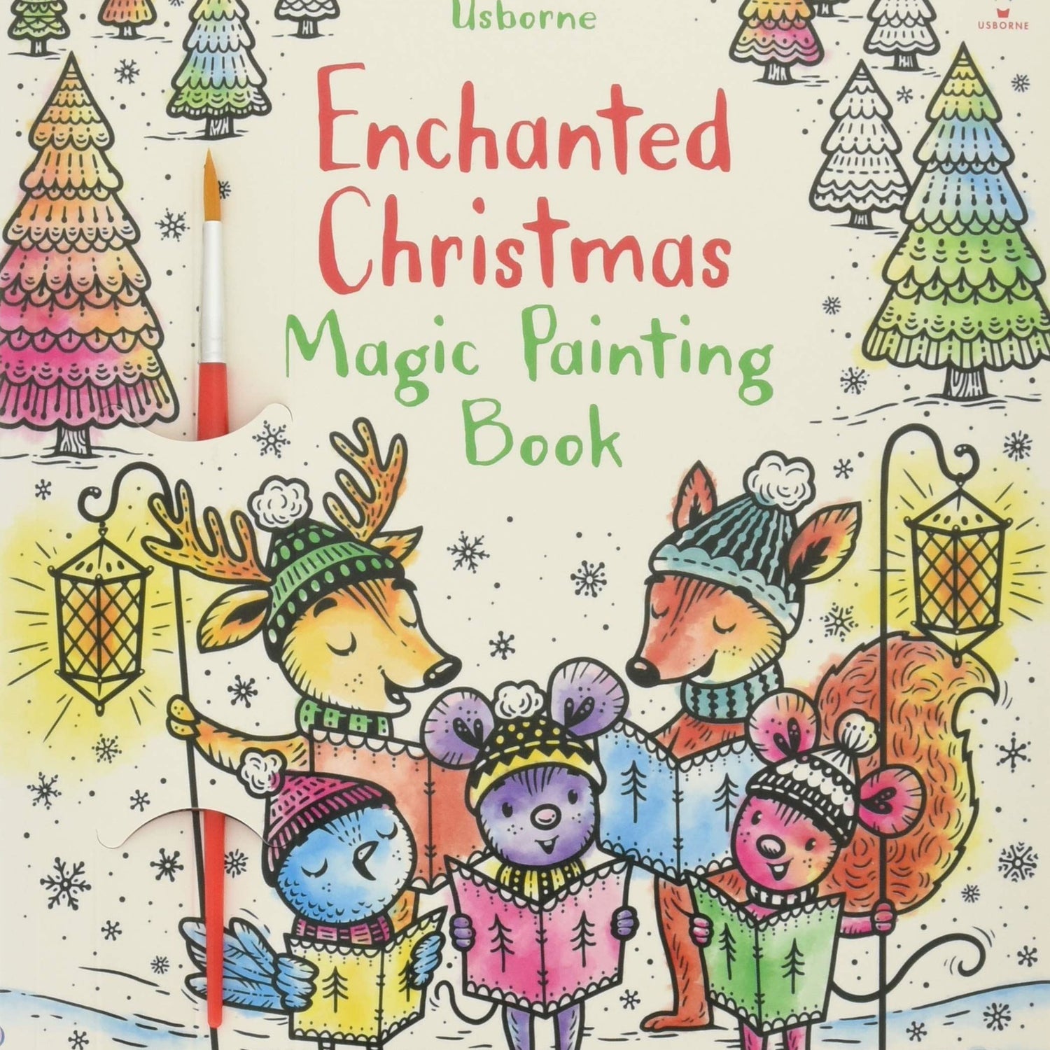 Enchanted Christmas Magic Painting Book