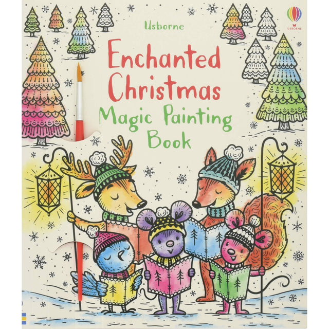 Enchanted Christmas Magic Painting Book