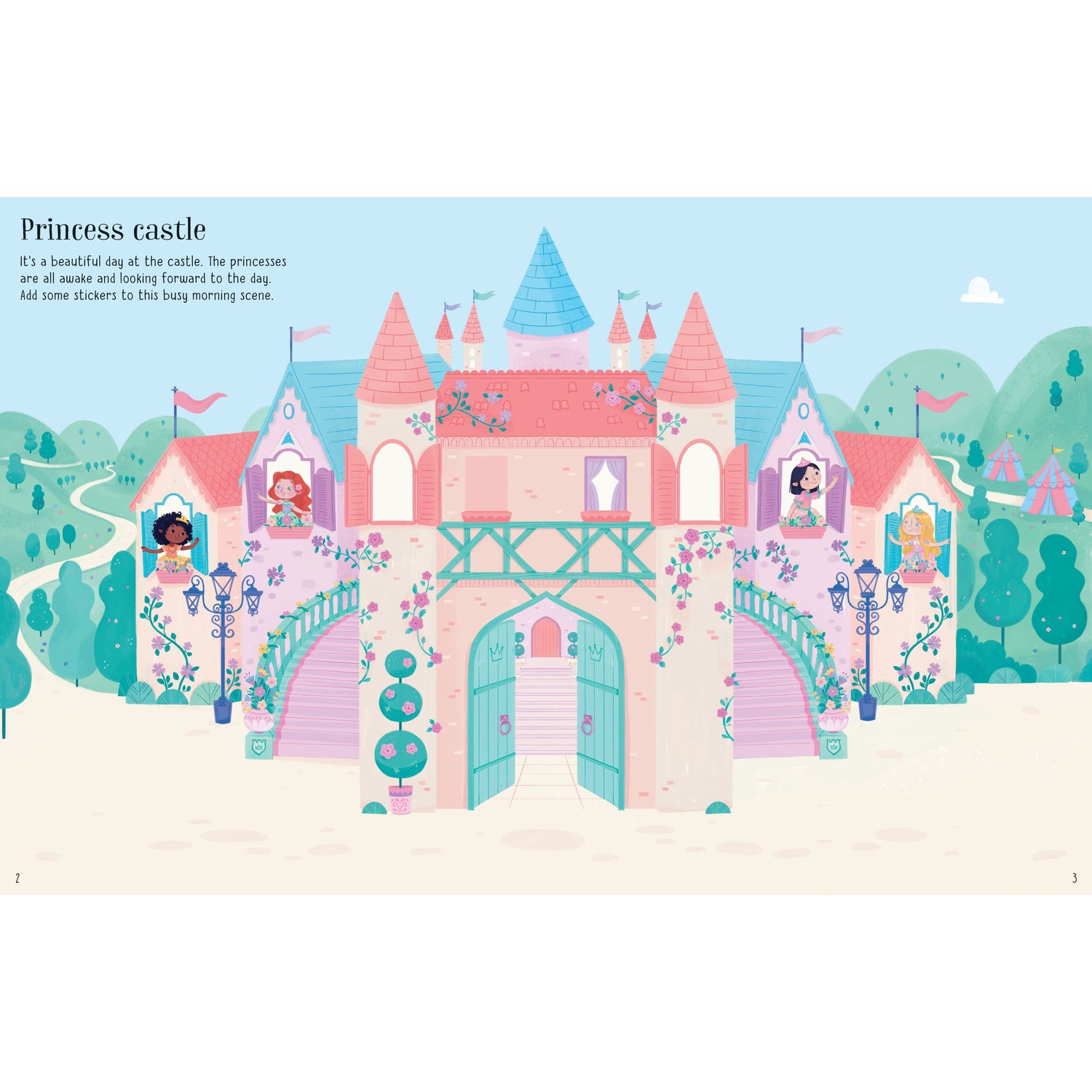 First Sticker Book: Princesses