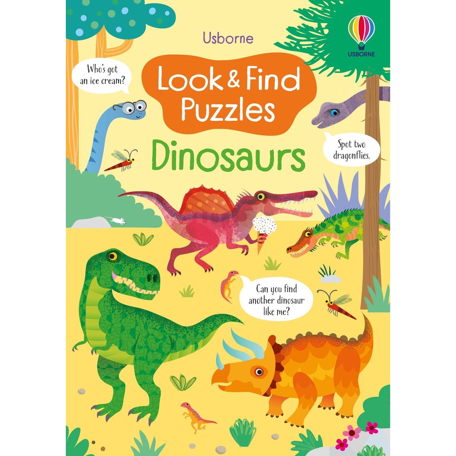 Dinosaur Look And Find Puzzle Book