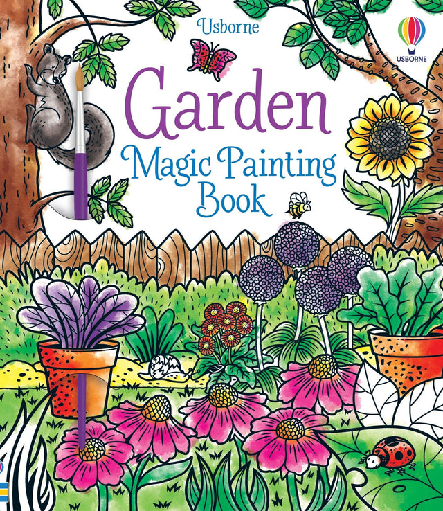 Magic Painting Book: Garden