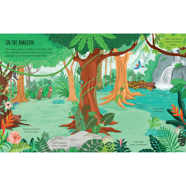 Planet Earth Sticker Book