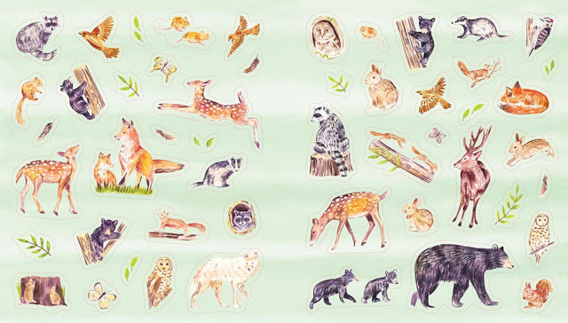 Nature Lovers Sticker Book