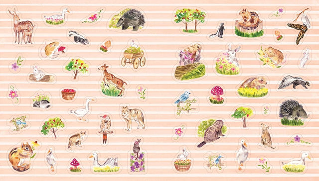 Nature Lovers Sticker Book