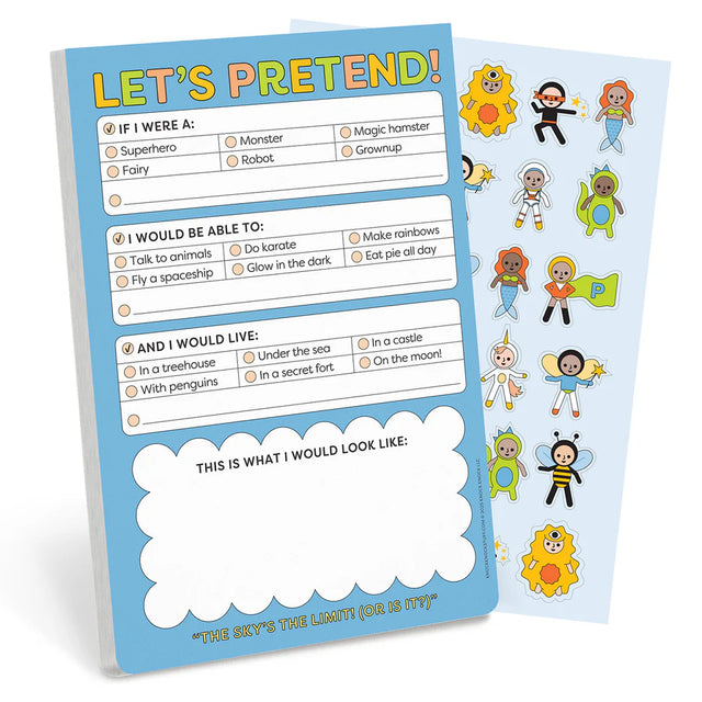 Let's Pretend Notepad