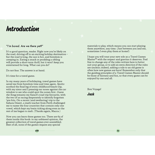 Family Road Trip Games: A Pocket Book