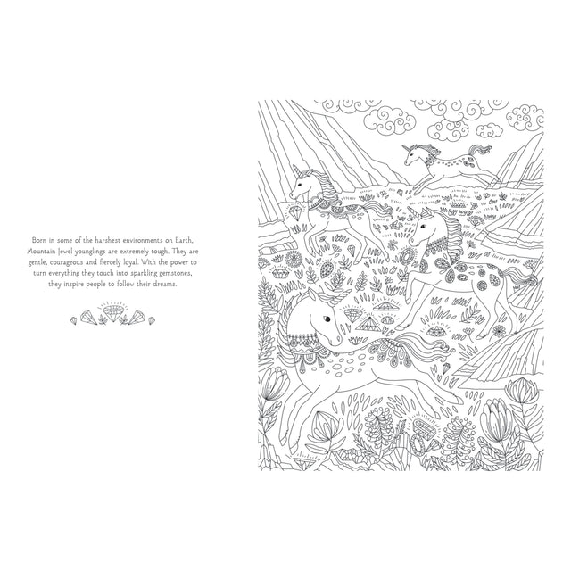 Magical Unicorn Society: Baby Unicorns Colouring Book