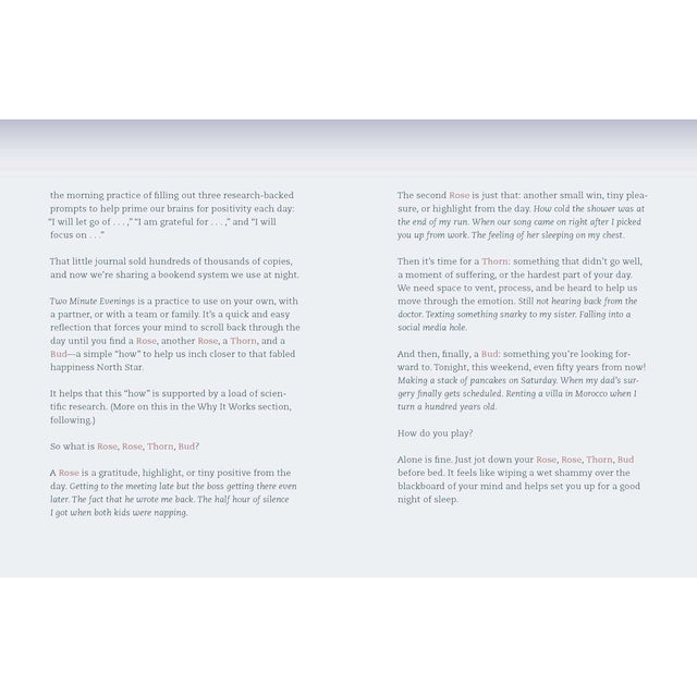 Two Minute Evenings Journal